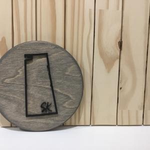 6" 3D Sask Outline Round Sign Quality From China Wholesale
