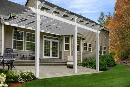 12x16 Valencia Attached Pergola Tumblr Sale Online
