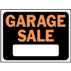 "Garage Sale" Sign, Plastic, 9 x 12-In. Cheap Sale 100% Guaranteed