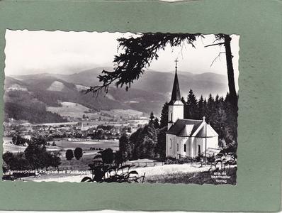 AK Krieglach mit Waldkapelle. Sale 100% Authentic