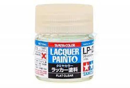 Tamiya 82123 LP-23 Flat Varnish Lacquer Paint 10 ml Sale In China