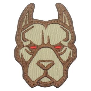 PIT BULL HEAD PATCH - COYOTE Sale For Cheap
