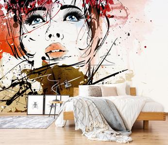 3D Gouache Woman 667 Free Shipping For Sale