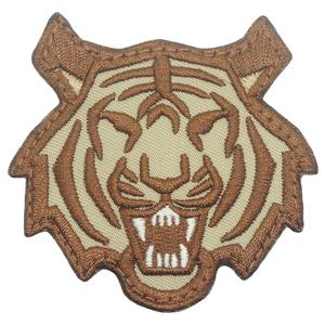 TIGER HEAD PATCH - COYOTE Clearance Wholesale Pice