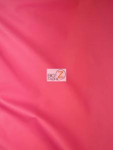 Solid Soft Faux Fake Leather Vinyl Fabric / Hot Pink / By The Roll - 30 Yards Genuine Cheap Pice