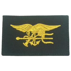 NAVY SEAL PATCH - BLACK GOLD Outlet Clearance Store