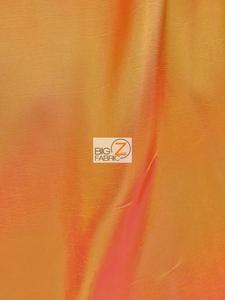 Solid Polyester Taffeta 58"/60" Fabric / Orange / Sold By The Yard The Best Store To Get
