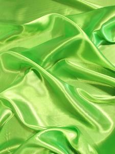 Solid Medium Weight Shiny Satin Fabric / Lime Buy Cheap Best Store To Get