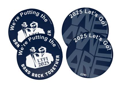 2025 Hype Buttons Set of 4 (2 of each button) Online Online With Mastercard