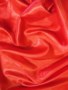 Solid Medium Weight Shiny Satin Fabric / Red Free Shipping Fashionable