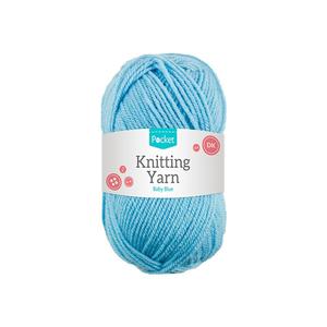 Pocket Knitting Yarn Baby Blue 75g Perfect
