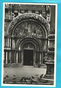 AK Venezia - Chiesa San Marco - Ingresso Principale. Free Shipping Deals