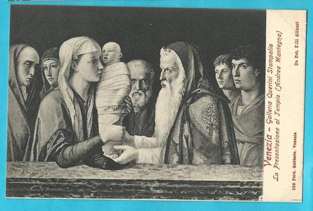 AK Venezia - Galleria Querini Stampalia. La Presentazione al Tempio (Andrea Mantegna) Official For Sale