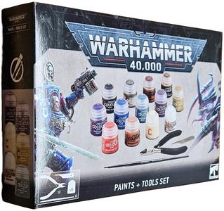 Warhammer 40000 40K - Paint and Tools Set Countdown Package