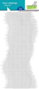 Lawn Fawn - Slimline Grassy Hillside Stencils Outlet Finishline
