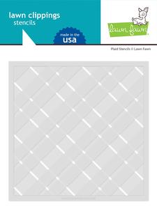 Lawn Fawn - Plaid Stencils Marketable