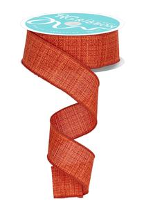 1.5" Cross Check Ribbon: Brick - 10yds Extremely Cheap Online