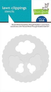 Lawn Fawn - Reveal Wheel Templates: Thought Bubble Outlet Discount Sale