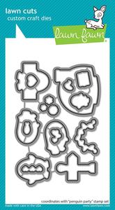 Lawn Fawn - Penguin Party Lawn Cuts Cheap Perfect