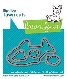 Lawn Fawn - Duh-Nuh Flip-Flop - Lawn Cuts Cheap Pictures