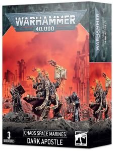 Warhammer 40000 40k - Chaos Space Marines Dark Apostle Comfortable