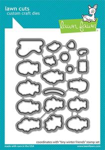 Lawn Fawn - Tiny Winter Friends Lawn Cuts Tumblr