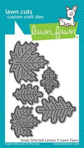 Lawn Fawn - Small Stitched Leaves Outlet Sale Online