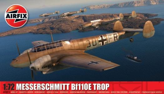 Airfix 3081A 1/72 Messerschmitt BF110E Tropical Free Shipping Cheap Pice
