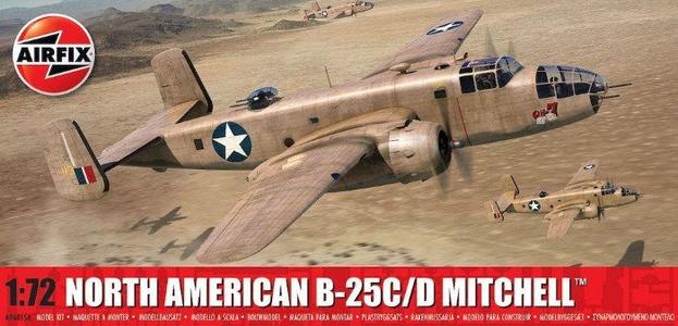 Airfix 06015A 1:72 North Amer B-25C D Fashionable