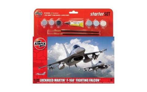 Airfix 55312 1/72 Starter Set: Lockheed Martin F-16A Fighting Falcon Discount Wholesale