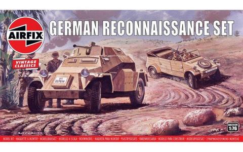Airfix 02312V 1/76 Vintage Classics: German Reconnaissance Set Pictures Online