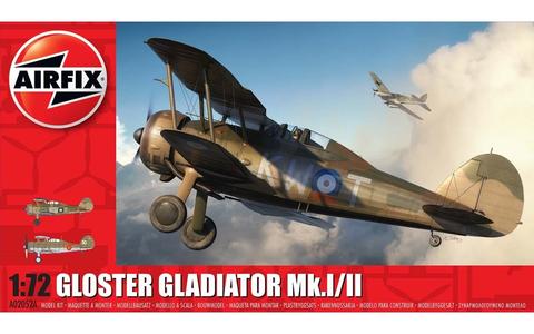 Airfix 02052A 1/72 Gloster Gladiator Mk.I/Mk.II Sale Geniue Stockist