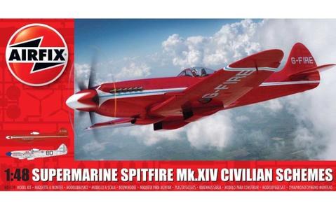 Airfix A05139 1/48 Supermarine Spitfire Mk XIV - Civilian Schemes Visit For Sale