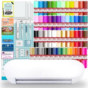 Silhouette Portrait 4 w/ 64 Oracal Vinyl Sheets, Tools, Guides, and More Sale Outlet Locations