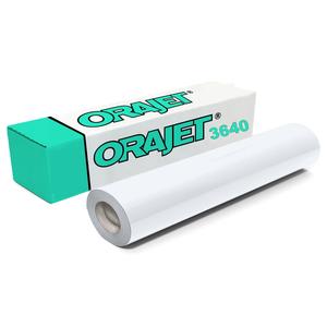 Orajet 3640 Printable Transparent Matte Adhesive Vinyl - 20" x 30 FT For Sale Sale Online