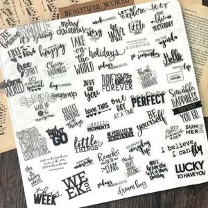 Zmu Phrase Vellum Stickers Manchester