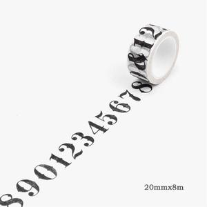 Number Washi Tape Geniue Stockist For Sale