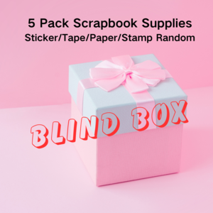 Scrapbook Junk Journal Supplies- Blind Box Pay With Visa