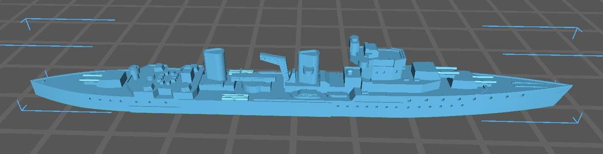 HMS Penelope - Royal Navy - Wargaming - Axis and Allies - Naval Miniature - Tabletop Games - Warships - C.O.B. Official Cheap Online