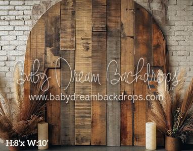Rustic Arch of Planks (BD) Cheap Sale Visit