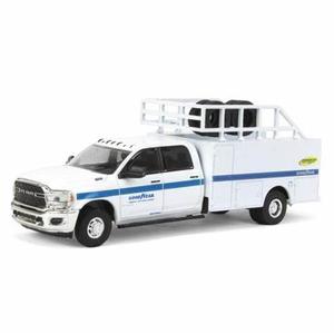 GreenLight GL-46120-F 2021 Dodge RAM Dually Tyre Service Truck- Goodyear Huge Surprise For Sale