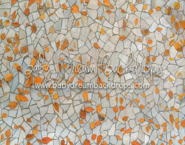 Marigold Pumpkin Shop Stone Fabric Floor (MD) Latest