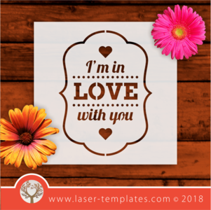 Valentine Stencil 10 Good Selling Sale Online