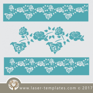 Stencil Border 6 Quality Free Shipping Low Pice