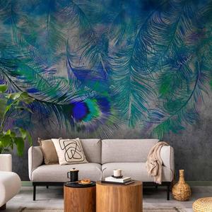 Fototapet - Peacock Feathers 2025 Cheap Online