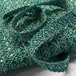 GIMP BRAID Ziggy 14mm Green Cheap Visa Payment