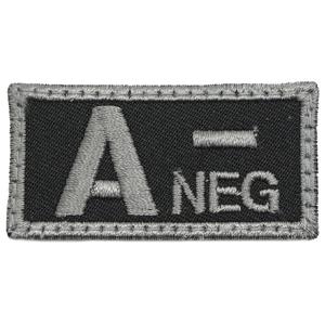 HGS BLOOD GROUP PATCH - A NEGATIVE (BLACK FOLIAGE) Cheap Hot Sale