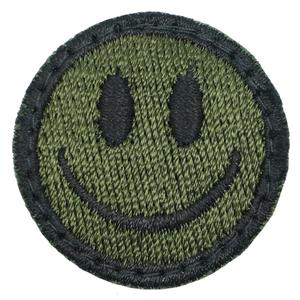 SMILEY FACE PATCH - OD GREEN Cheap Sale Brand New Unisex