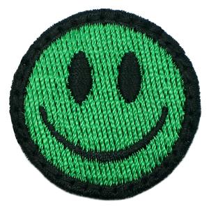 SMILEY FACE PATCH - KELLY GREEN Buy Cheap 2025