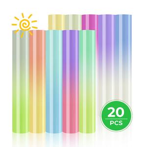 Sun Color Changing Heat Transfer Vinyl (20pcs) Footaction Online